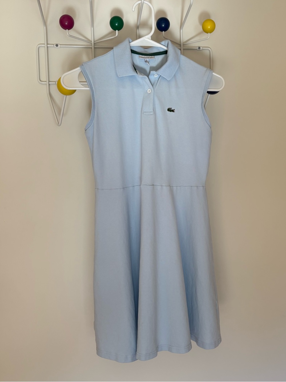 Girls Lacoste Polo Dress, size 12 kids